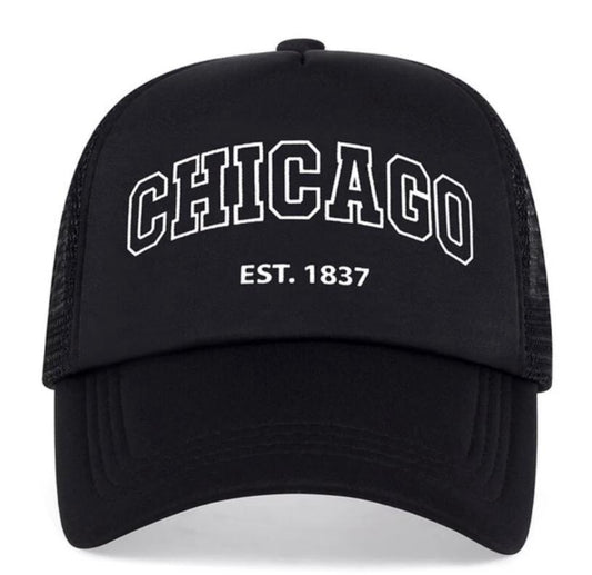 Summer Men Baseball Cap Outdoor Sport Chicago Letter Snapback Hat For Women Unisex Trucker Hats