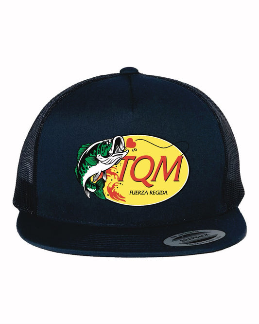 Tqm Fuerza Regida Corridos Tumbados Bass Pro Trucker Hat, Unisex Hat